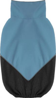 Попона для собак Блант, мужской, голубой, серый, 2XL, длина спины 46 см