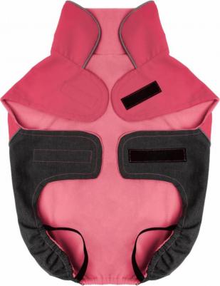 Попона для собак Блант, женский, розовый, серый, 3XL, длина спины 50 см – фото 2