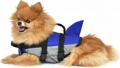 Спасательный жилет для собак Ленни синий – фото 4