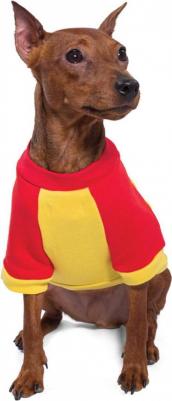 Толстовка для собак, Marvel Железный человек S, красный, желтый, длина спины 25 см – фото 1