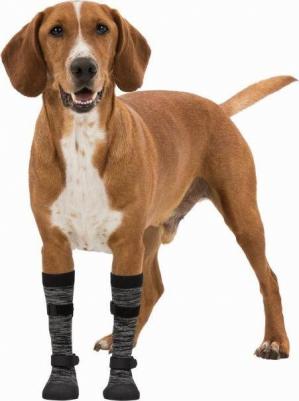 Защитные носки для лап Walker, M–L, 2 шт., пёстрый чёрный/чёрный