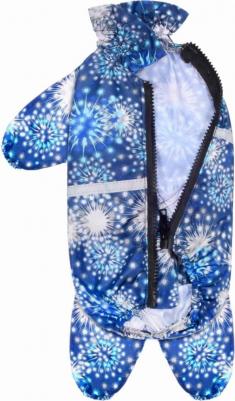 Дождевик для собак Огни синий для малых пород 4606005255160 – фото 1