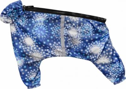 Дождевик для собак Огни синий для малых пород 4606005255160 – фото 2