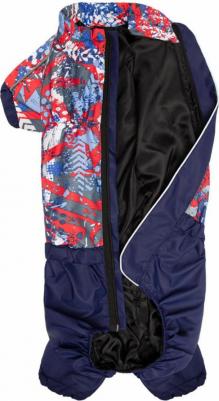 Дождевик для собаки Такса на мальчика с рисунком абстракция 35см – фото 3