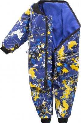 Комбинезон для собак Краски, унисекс, разноцветный, S, длина спины 20 см – фото 3