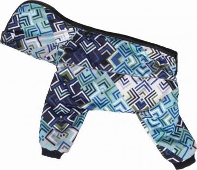 Комбинезон-дождевик для собак с капюшоном на подкладке 20 x 36 x 24 см – фото 2