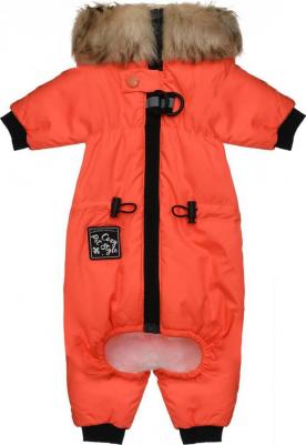 комбинезон утепленный на молнии для девочки, коралловый (XXL) – фото 2