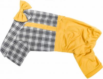 Костюм для собак с жёлтыми брюками XS – фото 2