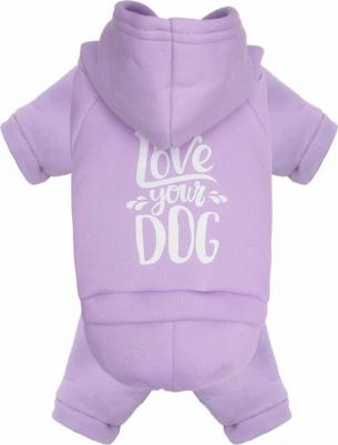 Костюм для собак, унисекс, фиолетовый, S, длина спины 23 см – фото 6