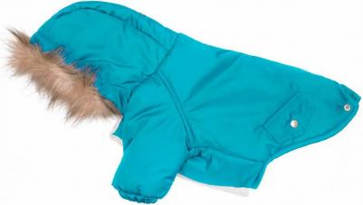 Куртка для собак, унисекс, голубой, L, длина спины 35 см – фото 1