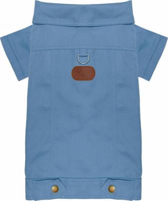 Куртка для собак, унисекс, голубой, S, длина спины 25 см 4606322686432 – фото 1