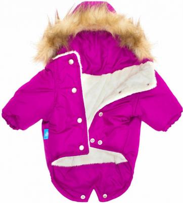 Куртка для собак, унисекс, розовый, M, длина спины 30 см – фото 4