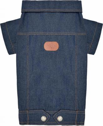 Куртка для собак, унисекс, синий, S, длина спины 25 см – фото 1