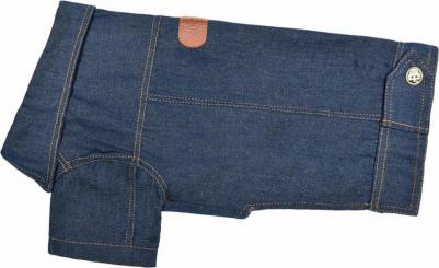 Куртка для собак, унисекс, синий, S, длина спины 25 см