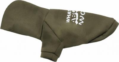 Толстовка для собаки лн26ос, хаки, с капюшоном, 23 см, S – фото 2