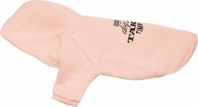 Толстовка с капюшоном для собак розовая S – фото 2