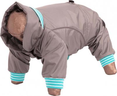 Комбинезон для собак Серый дым унисекс р. XL 32см – фото 3