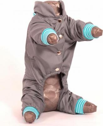 Комбинезон для собак Серый дым унисекс р. XL 32см – фото 5