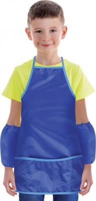 Фартук с нарукавниками для труда и занятий творчеством, 44х55 см, синий, 228361 – фото 2