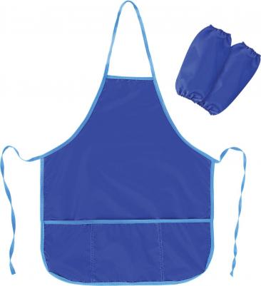 Фартук с нарукавниками для труда и занятий творчеством, 44х55 см, синий, 228361 – фото 8