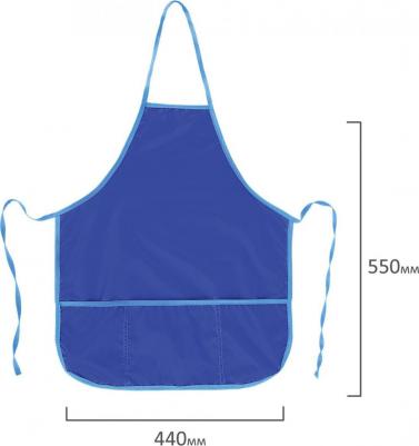 Фартук с нарукавниками для труда и занятий творчеством, 44х55 см, синий, 228361 – фото 9