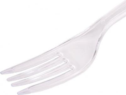 Одноразовые пластиковые вилки 607839 – фото 4