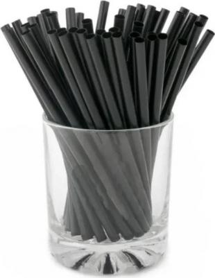 Трубочки для густых коктейлей диаметр - 10 мм, длина - 20 см, 40 шт, Соломинки – фото 1