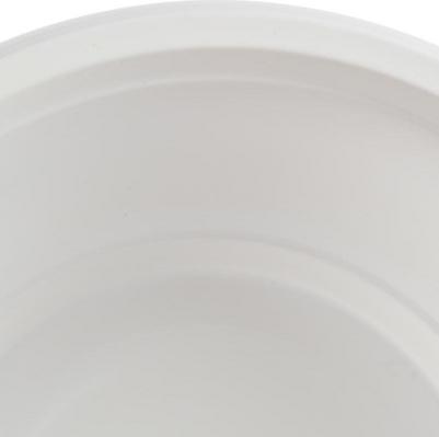 Миска одноразовая пластиковая Эконом 600 мл белая (50 штук в упаковке) – фото 3