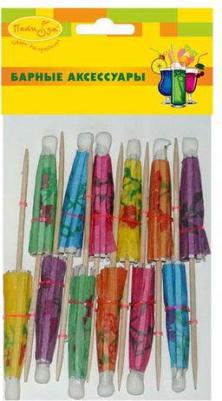 Шпажки для канапе Зонтик 12 шт