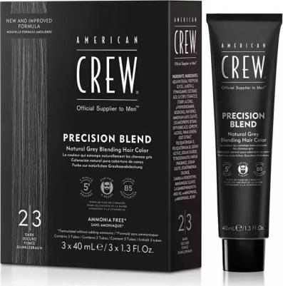 Краска для седых волос Precision Blend, 3x40 мл, 3x40 мл, Темный натуральный 2/3 – фото 7
