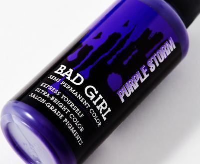 Бэд Герл Оттеночный бальзам, яркое окрашивание - пигмент прямого действия Purple Storm – фото 8