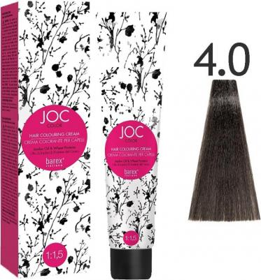 Крем-краска JOC COLOR стойкое окрашивание, 4.0 – фото 1
