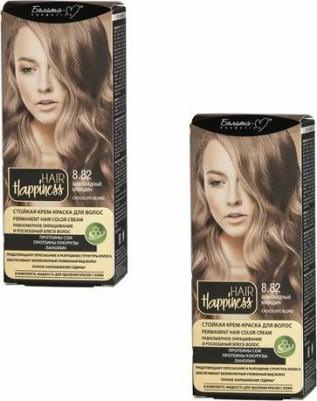 Краска для волос Крем HAIR HAPPINESS Стойкая тон №7.0 Русый – фото 1