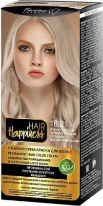 Краска для волос Крем HAIR HAPPINESS Стойкая тон №9.1 Пепельный блондин – фото 3