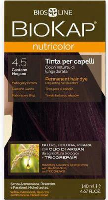 Краска для волос, тон 4.5 Махагон (темно-коричневато-красный), 140 мл