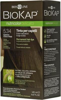 Краска для волос, тон 5.34 Медово-Каштановый, 140 мл – фото 4