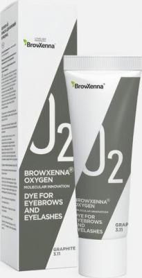 Краска для бровей и ресниц Graphite #3.11 OXYGEN O2, 15 мл