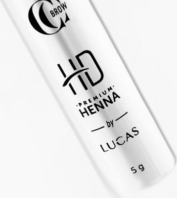 Lucas' Cosmetics, Хна для бровей Premium, Hazel, в баночке, 5 г – фото 3