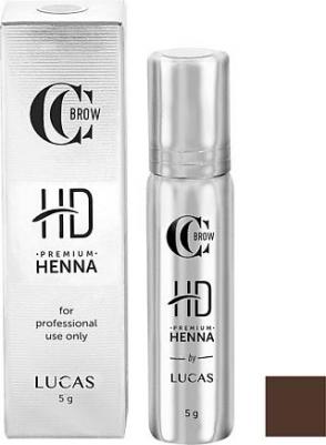 Lucas' Cosmetics, Хна для бровей Premium, Hazel, в баночке, 5 г – фото 8