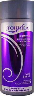 Тоника Оттеночный шампунь с эффектом биоламинирования "Нейтрализатор желтизны", 150 мл – фото 14