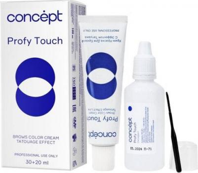 Краска для бровей Profy Touch Эффект татуажа Черный 30+20 мл – фото 2
