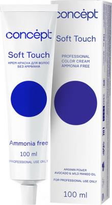 Крем-краска для волос Soft Touch 10.8 ультра светлый блондин перламутровый, 100 мл – фото 4
