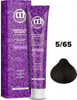 5/65 краска с витамином С для волос, светло-коричневый шоколадно-золотистый 100 мл – фото 5