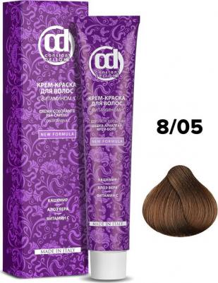 8/05 краска с витамином С для волос, светло русый натурально-золотистый 100 мл – фото 2