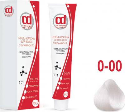 Крем краска с витамином С Crema Colorante Vit C, 100 мл, Д 0/00 корректор цвета, 100 мл