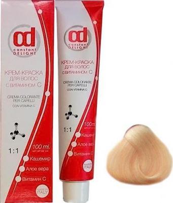Крем краска с витамином С Crema Colorante Vit C, 100 мл, Д 12/0 специальный блондин натуральный, 100 мл – фото 8