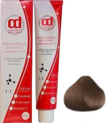 Крем краска с витамином С Crema Colorante Vit C, 100 мл, Д 7/16 средне-русый сандре шоколадный, 100 мл – фото 6