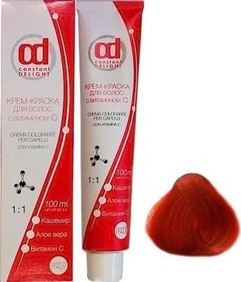 Крем краска с витамином С Crema Colorante Vit C, 100 мл, Д 7/77 средне-русый медный экстра, 100 мл – фото 3