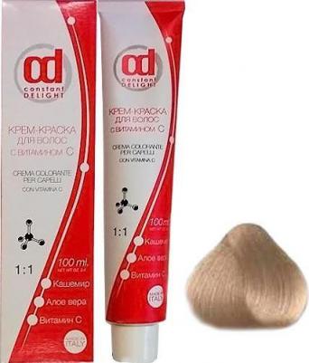 Крем краска с витамином С Crema Colorante Vit C, 100 мл, Д 9/16 блондин сандре шоколадный, 100 мл – фото 1