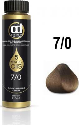 Масло для окрашивания волос Olio Colorante, 50 мл, 7.0 русый, 50 мл – фото 5